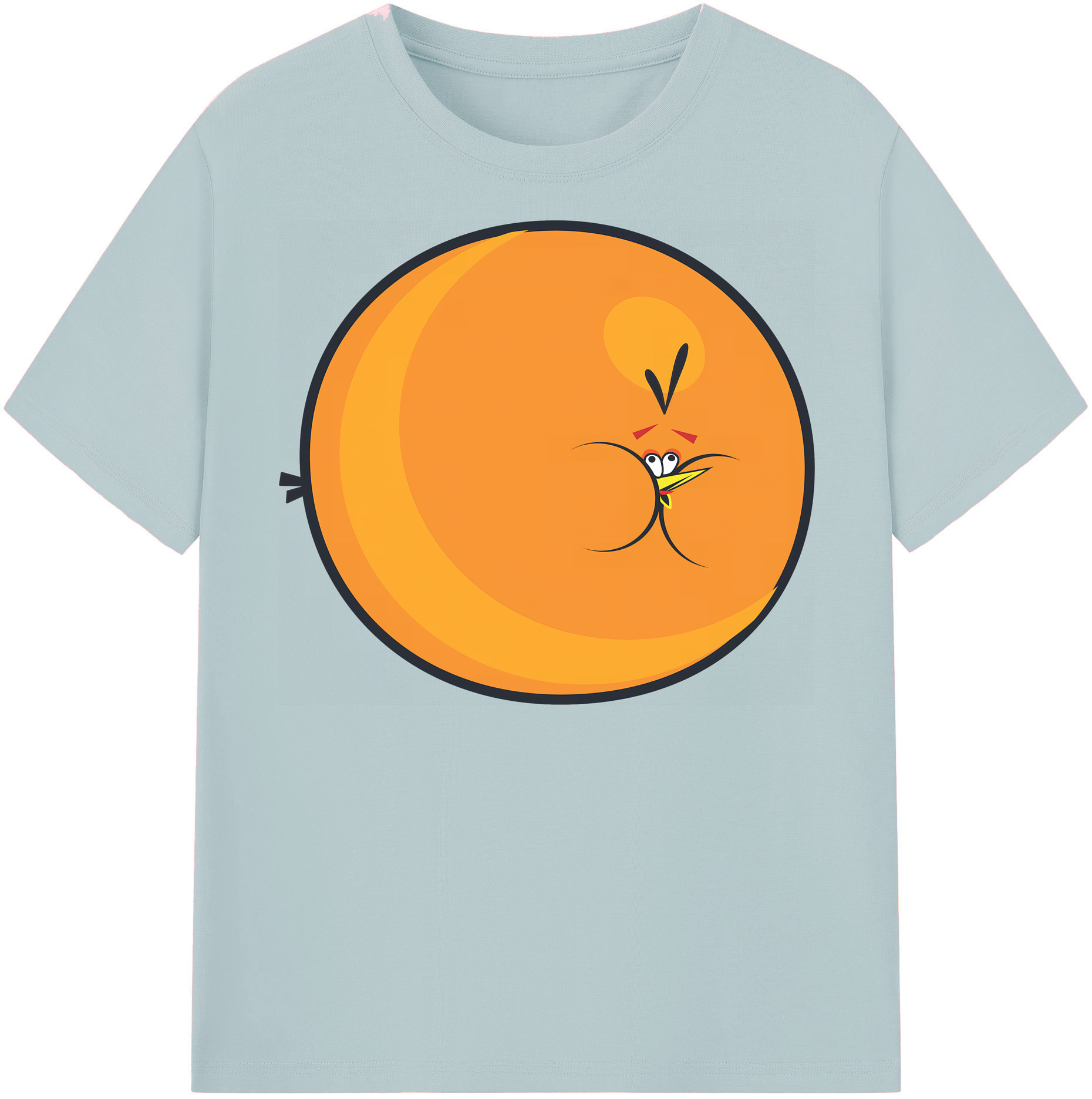 （画像用） Angry Birds アングリーバード 綿100％半袖Tシャツ（フロントプリント）